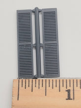 Load image into Gallery viewer, Dollhouse Miniature ~ 1/4&quot; Scale, Grandt Line 14&quot; x 64&quot; Louvered Shutters #3541
