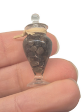 Load image into Gallery viewer, Anne Caesar – Glass Jar w/ Assorted Pebbles Decorative Jar
