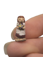 Load image into Gallery viewer, Resin Woman Holding Flower Bouqet - Signed PR
