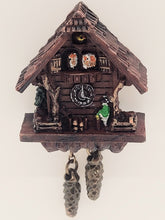 Load image into Gallery viewer, Dollhouse Miniature ~ 1:12 Scale, Swiss-Style Cuckoo Clock by Reutter Porcelain
