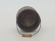 Load image into Gallery viewer, Al Chandronnait – Tall Wooden Bucket with Wire Handle
