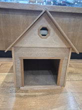 Load image into Gallery viewer, Handmade Wooden Garage with Bay Door &amp; Upstairs Loft
