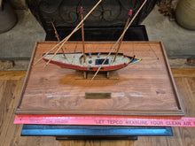 Load image into Gallery viewer, Portuguese Lanteen Rigged Ca. 1500 Caraval Boat Display (No Sails)
