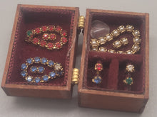 Load image into Gallery viewer, Brown Wooden Jewelry Box
