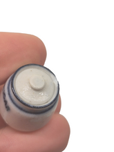 Load image into Gallery viewer, James Clark – Handmade Jar Labeled 'Sugar' *HAS CHIP*
