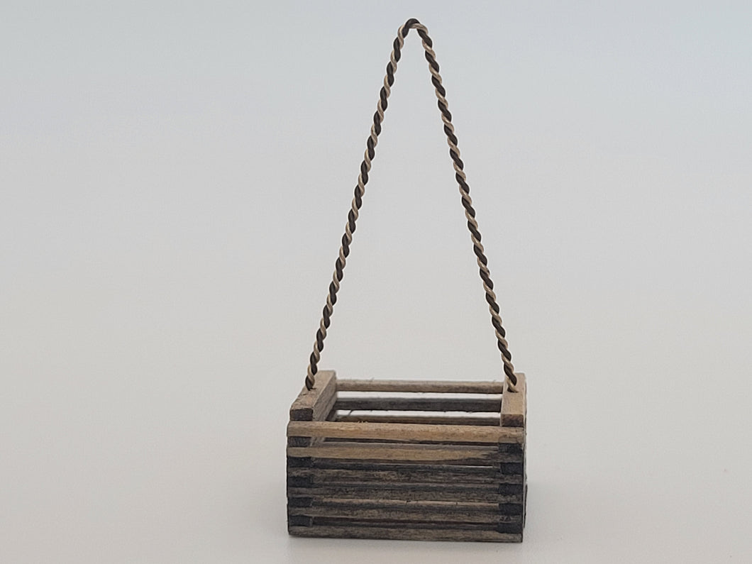 Al Chandronnait – Square Hanging Planter Box with Chain