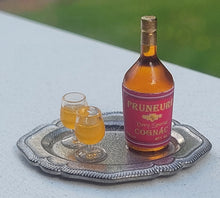 Load image into Gallery viewer, Cognac and Glasses on Metal Platter
