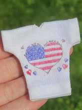 Load image into Gallery viewer, Patriotic T-Shirt for Doll
