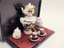 Load image into Gallery viewer, Dollhouse Miniature ~ 1:12 Scale, 5pc Tea Set by Reutter Porcelain
