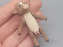 Load image into Gallery viewer, Lori Hall – Fuzzy Cow with 1 Horn

