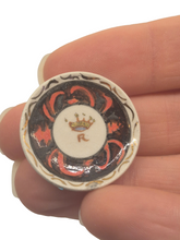 Load image into Gallery viewer, Elizabeth Chambers ‐ Handmade Pottery Plate Handpainted Royal Design
