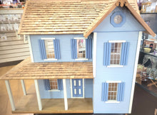 Load image into Gallery viewer, Blue Colonial Farmhouse with Porch
