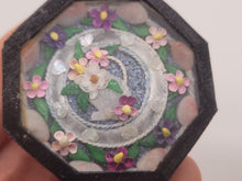 Load image into Gallery viewer, 1.75&quot; Sailor&#39;s Valentine – Floral-Themed with Tellin Shells – by Pam Friend
