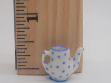 Load image into Gallery viewer, Porcelain Blue Polka Dot Tea Set
