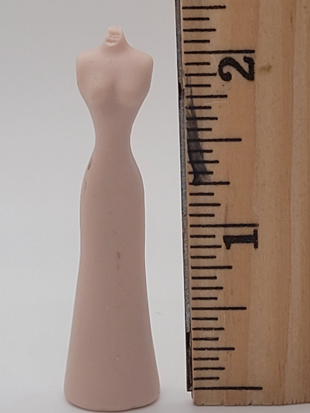 Dollhouse Miniature ~  Half Scale, Porcelain Female Mannequin