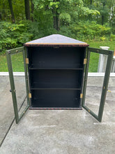 Load image into Gallery viewer, 2 Tier Shelf Display Cabinet w/ Opening Doors
