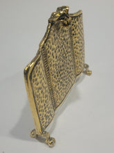 Load image into Gallery viewer, Brooke Tucker Ram Head Firescreen Aged Gold
