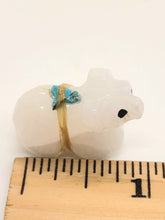 Load image into Gallery viewer, Dollhouse Miniature ~ 1:12 Scale, Bear Zuni Carving with Turquoise on Top
