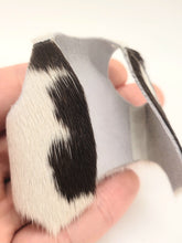 Load image into Gallery viewer, Dollhouse Miniature ~ 1:12 Scale, Cow Fur and Hide Gentleman&#39;s Vest
