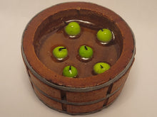 Load image into Gallery viewer, Wooden Barrels with Bobbing for Apples - Green
