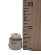 Load image into Gallery viewer, James Clark – Handmade 'Rice' Jar with Removable Lid
