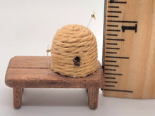 Load image into Gallery viewer, Beehive on Little Wooden Stand by Sir Thomas Thumb
