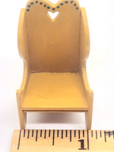 Load image into Gallery viewer, Dollhouse Miniature ~ 1:24 Scale, Hand-Painted Decorative Wooden Side Chair
