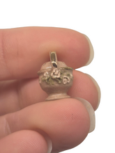 Load image into Gallery viewer, Brown Handsculpted Incense Burner with Handle
