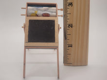 Load image into Gallery viewer, Vintage Children&#39;s Chalkboard Easel - by Myra Stell in 1977
