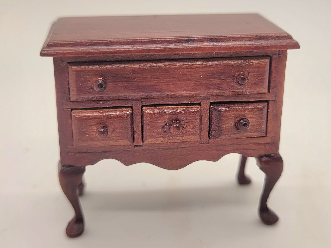 Small Brown Hutch with Drawers