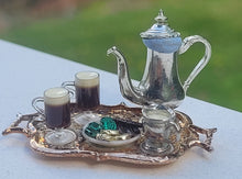 Load image into Gallery viewer, Irish Coffee and Wrapped Candies on Platter by English Kitchen
