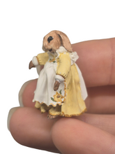 Load image into Gallery viewer, Pinafore Bunny w/ Hair Whiskers - Signed Bottom
