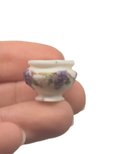 Load image into Gallery viewer, Ginger – Porcelain Fruit Bowl w/ Grape Designs
