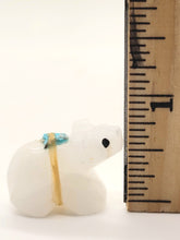 Load image into Gallery viewer, Dollhouse Miniature ~ 1:12 Scale, Bear Zuni Carving with Turquoise on Top
