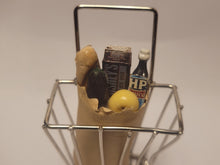 Load image into Gallery viewer, Shopping Basket with Bag of Groceries
