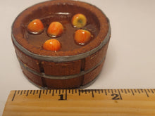 Load image into Gallery viewer, Wooden Bucket with Bobbing for Apples - Red
