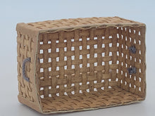 Load image into Gallery viewer, Al Chandronnait – Large Linen Basket with Side Handles
