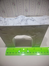 Load image into Gallery viewer, Fireplace made of Plaster White Marble Style
