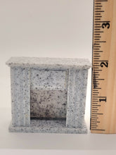 Load image into Gallery viewer, Dollhouse Miniature ~ 1:24 Scale, Faux Granite Mantle
