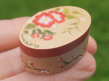 Load image into Gallery viewer, Al Chandronnait - Painted Oval Shaker Box
