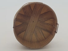 Load image into Gallery viewer, Al Chandronnait – Large Woven Basket with Metal Handles
