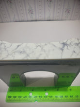 Load image into Gallery viewer, Faux Marble Fireplace Mantle - Signed Back
