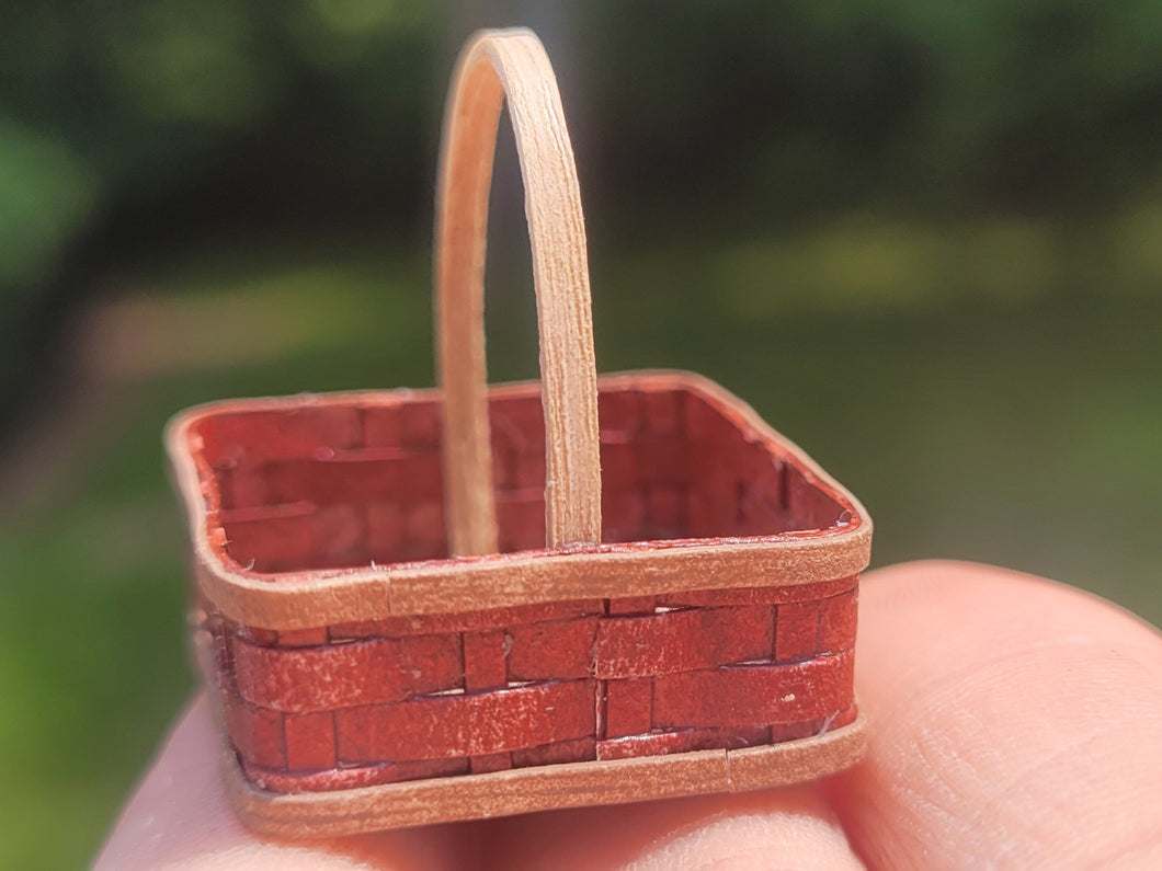 Al Chandronnait – Red Basket  with Handle