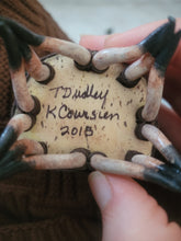 Load image into Gallery viewer, Dollhouse Miniature ~ 1:12 Scale, Horn Chair made by T. Dudley in 2015

