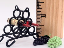 Load image into Gallery viewer, Dollhouse Miniature ~ 1:12 Scale, Wine Holder with Grapes ☆ ON SALE ☆
