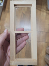 Load image into Gallery viewer, Dollhouse Miniature ~ 1:12 Scale, Tall Standard Double Hung Working Window
