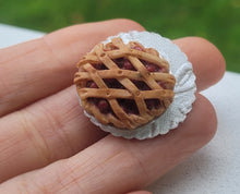 Load image into Gallery viewer, Cherry Pie with lattice in Baking Dish
