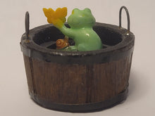 Load image into Gallery viewer, Frog with Butterfly and Snail in Bucket
