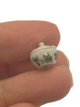 Load image into Gallery viewer, Lynn McVay – Porcelain Handmade and Handpainted Sugar Dish with Lid
