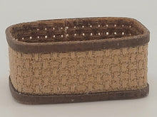 Load image into Gallery viewer, Al Chandronnait - Wooden Basket with Woven Fabric
